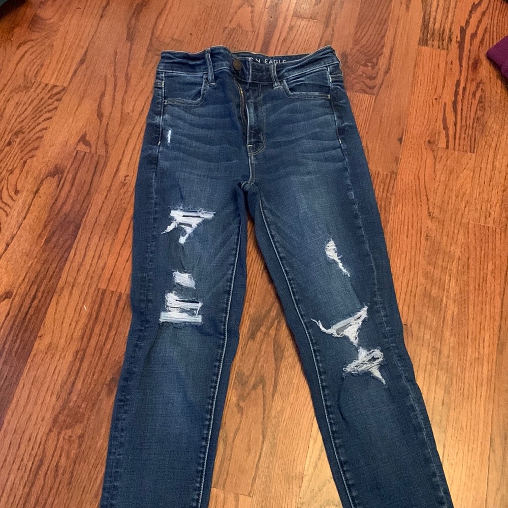 American eagle super stretch skinny jeans